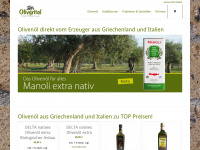 olivgrital.de Webseite Vorschau