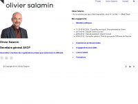 oliviersalamin.ch Webseite Vorschau