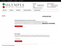 olympia-apotheke.ch Webseite Vorschau