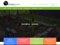 olympia-schule.de Webseite Vorschau