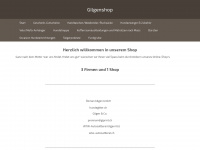 gilgenshop.ch Webseite Vorschau
