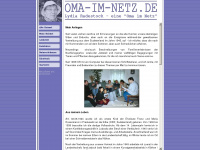 oma-im-netz.de Webseite Vorschau