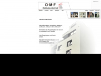 omf-bau.de Webseite Vorschau