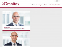 omnitax.ch Webseite Vorschau