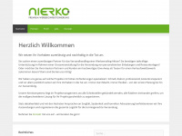 nierko.de Webseite Vorschau