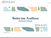 onami-design.de Webseite Vorschau