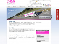 one-solution-logistics.de Webseite Vorschau
