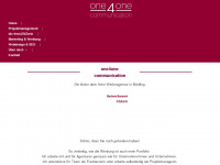 one4one.at Webseite Vorschau