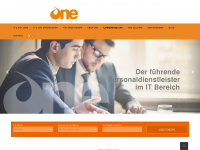 oneagency.ch Webseite Vorschau