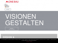 onebau.de Webseite Vorschau