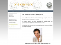 onediamond.de Webseite Vorschau