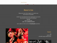 onehill-music.de Webseite Vorschau