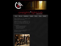 oneighty-fightclub.at Webseite Vorschau