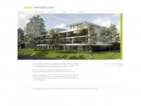oneimmobilien.ch Webseite Vorschau