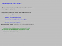 onfd.de Webseite Vorschau
