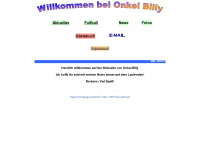 onkel-billy.de Webseite Vorschau