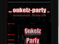 onkelz-party.de Webseite Vorschau