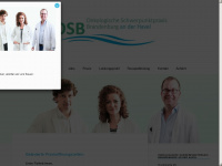 onkologie-brandenburg.de Webseite Vorschau