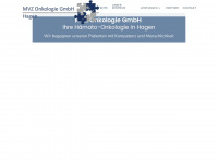 onkologie-hagen.de Webseite Vorschau