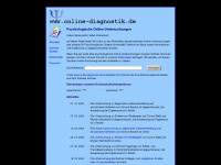 online-diagnostik.de Webseite Vorschau