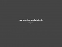 online-parkplatz.de Webseite Vorschau