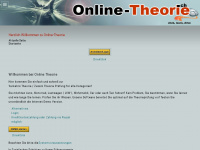 online-theorie.ch Webseite Vorschau