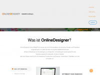 onlinedesigner.de Webseite Vorschau