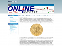 onlineinvest.at Webseite Vorschau