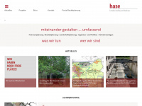 la-hase.de Webseite Vorschau