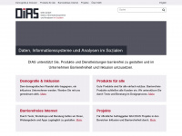 dias.de Webseite Vorschau