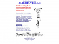 alibaba-verlag.de Webseite Vorschau