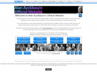 alanayckbourn.net Webseite Vorschau