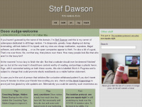 stefdawson.com Webseite Vorschau
