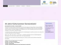 kultursommer-germersheim.de Webseite Vorschau
