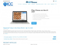 chessclub.com Webseite Vorschau