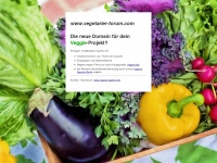 vegetarier-forum.com Webseite Vorschau