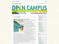 opencampus2011.wordpress.com Webseite Vorschau
