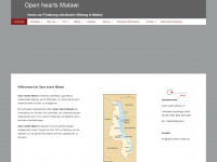 open-hearts-malawi.de Webseite Vorschau