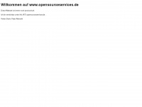 opensourceservices.de Webseite Vorschau