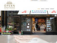 opern-apotheke.at Webseite Vorschau