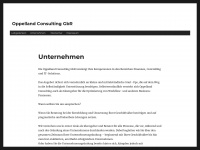 oppelland-consulting.de Webseite Vorschau