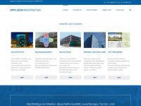 oppliger-architekten.ch Webseite Vorschau