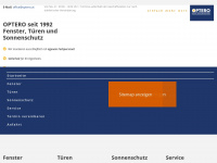 optero.at Webseite Vorschau