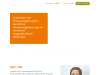 opti-job.de Webseite Vorschau