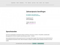 optident.ch Webseite Vorschau