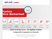 optik-arndt.de Webseite Vorschau