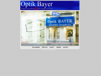 optik-bayer.at Webseite Vorschau