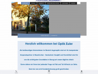 optik-euler.de Webseite Vorschau