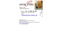 optik-funk.de Webseite Vorschau