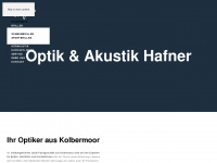optik-hafner.de Webseite Vorschau